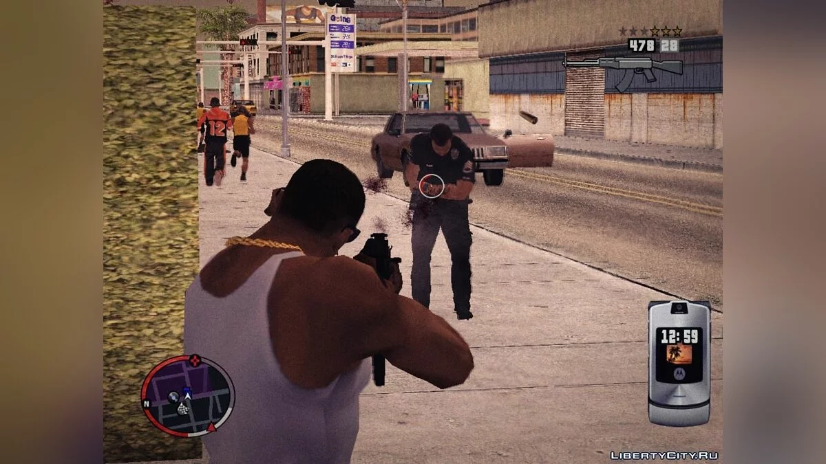GTA IV HUD by JIO6STEP v1.2 / GTA San Andreas