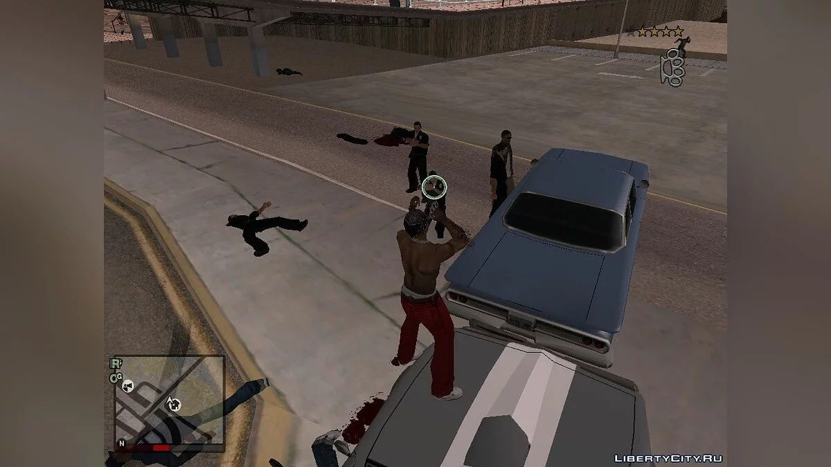 GTA V HUD SA EDITION (Retextured by JIO6STEP) / GTA San Andreas