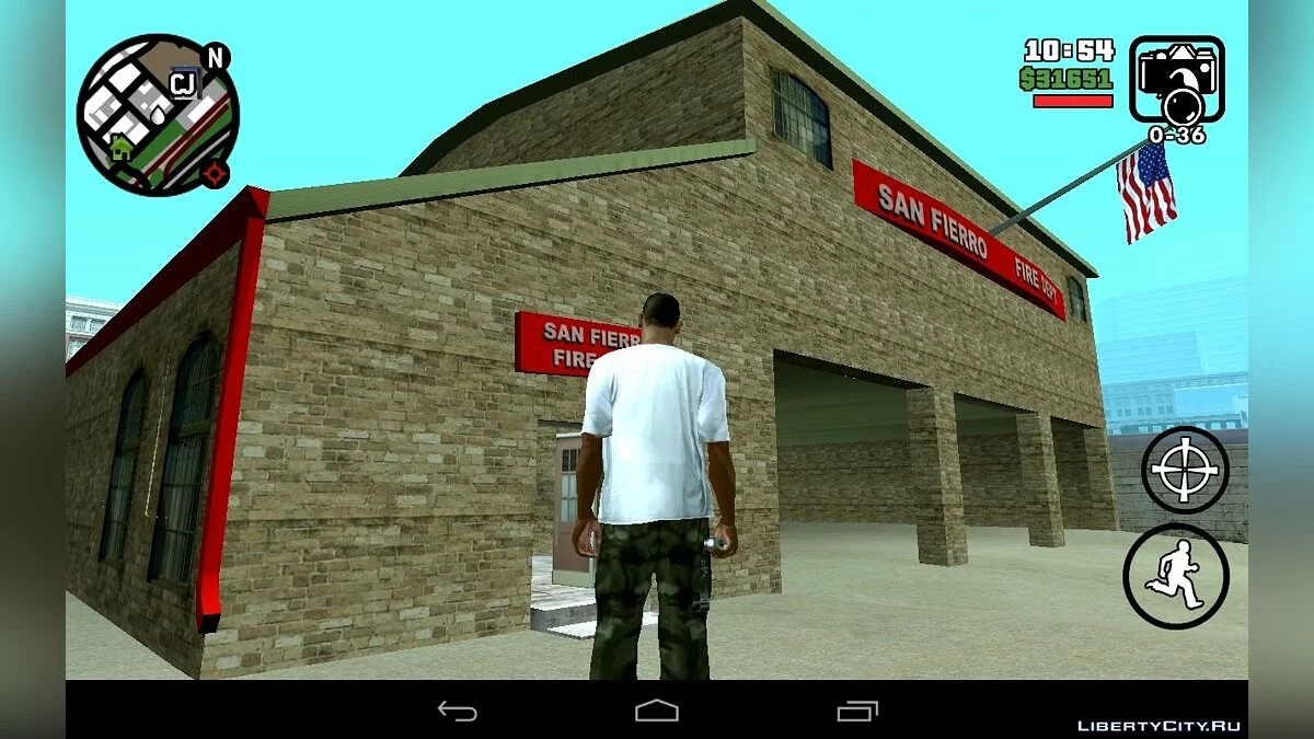 Открытая пожарная часть (open SFFD) / GTA San Andreas