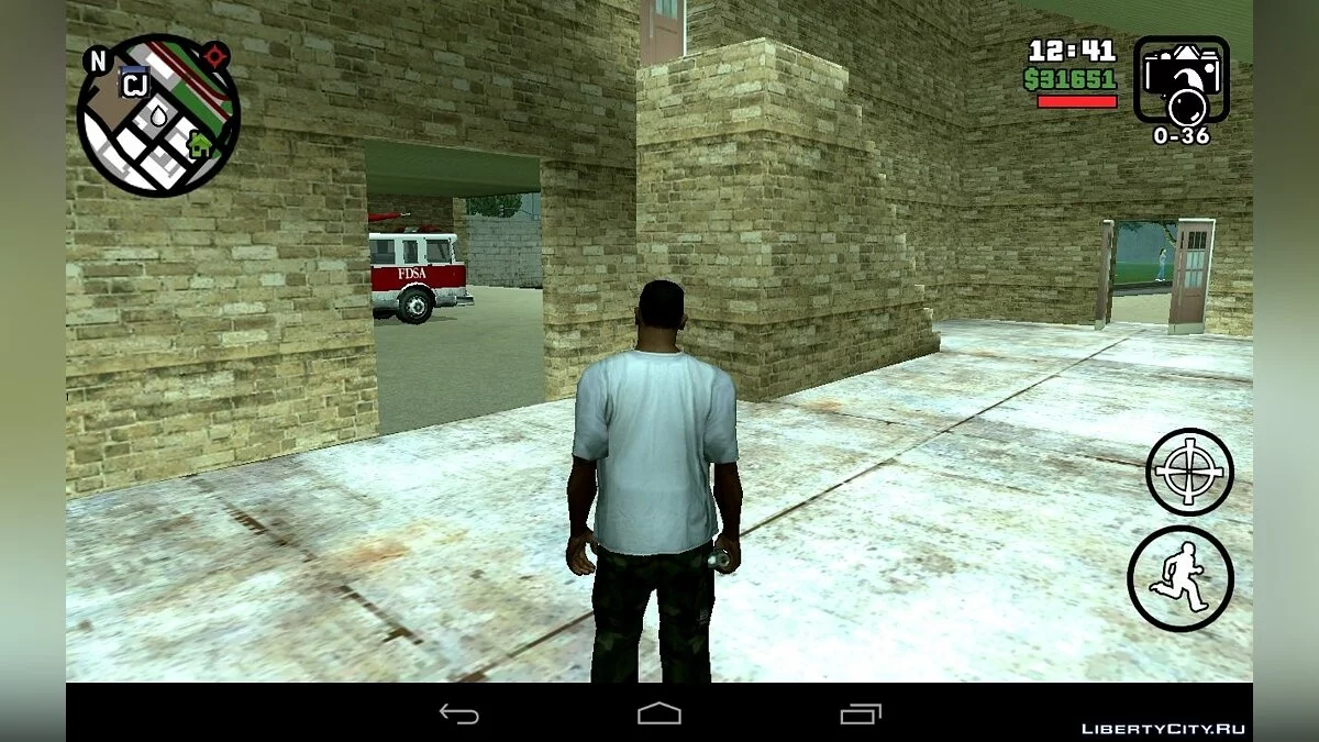 Открытая пожарная часть (open SFFD) / GTA San Andreas