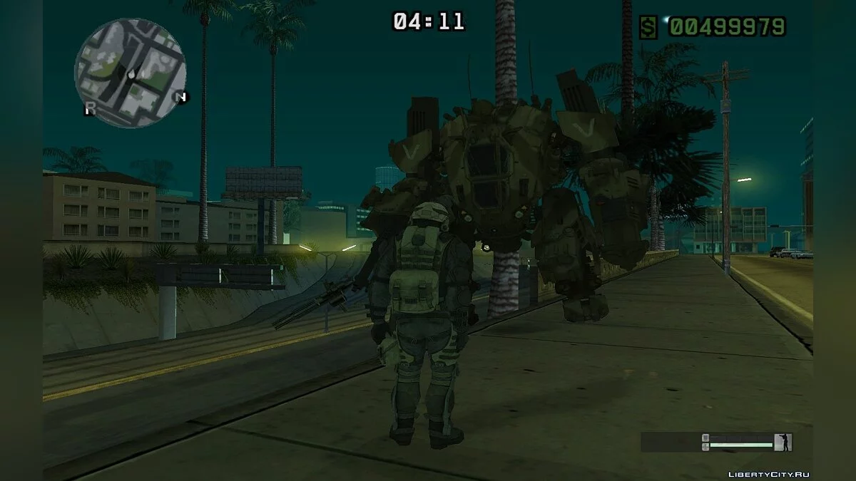 ГРОМ из WARFACE / GTA San Andreas