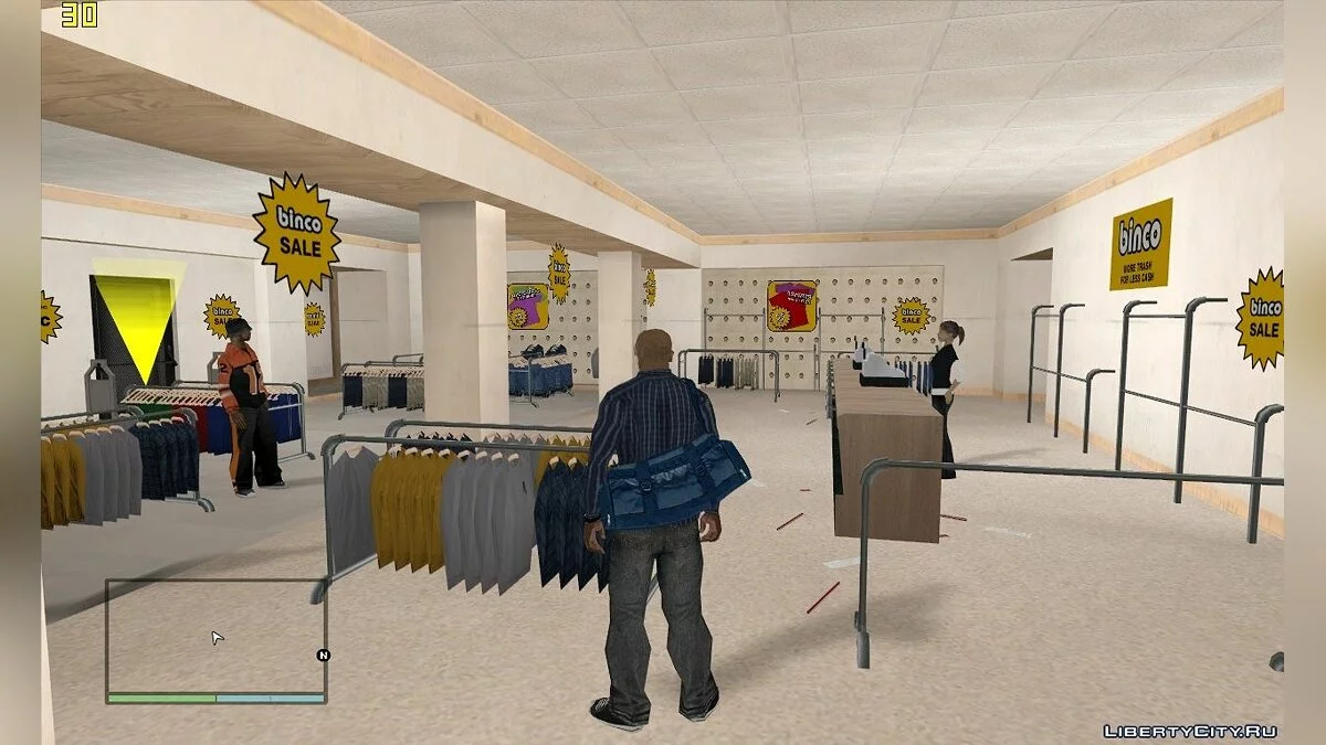 GTA IV Travel bag to GTA SA / GTA San Andreas