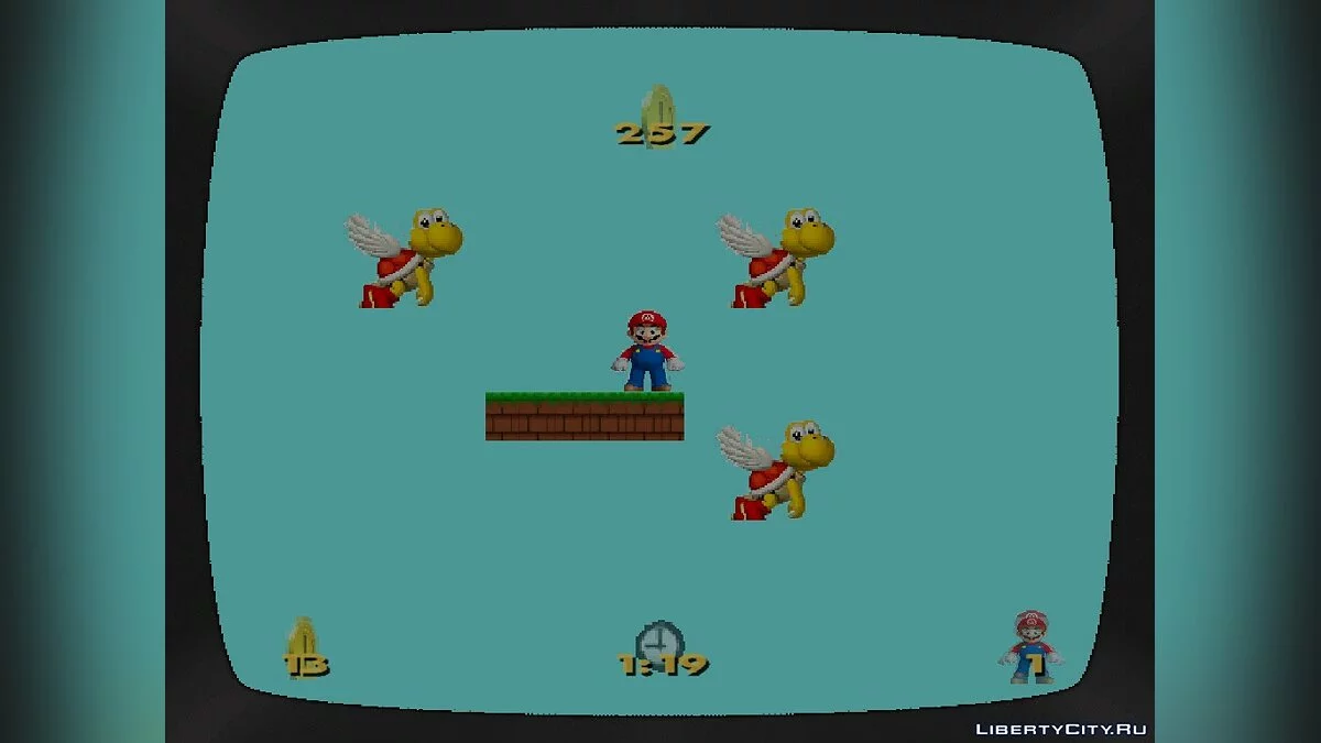 Super Mario Bros (игра для автомата) / GTA San Andreas