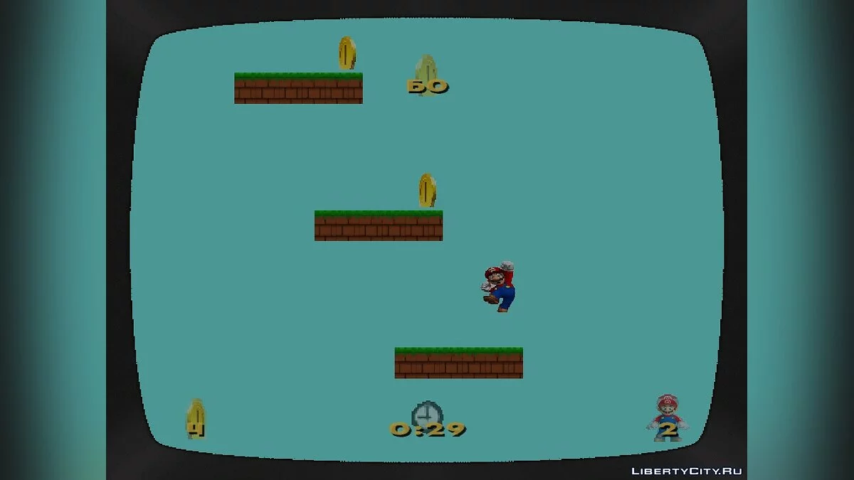 Super Mario Bros (игра для автомата) / GTA San Andreas