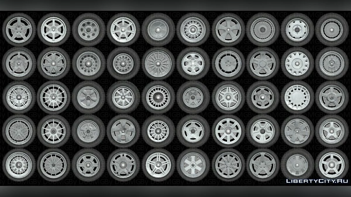 Wheels Pack by DooM G / GTA San Andreas