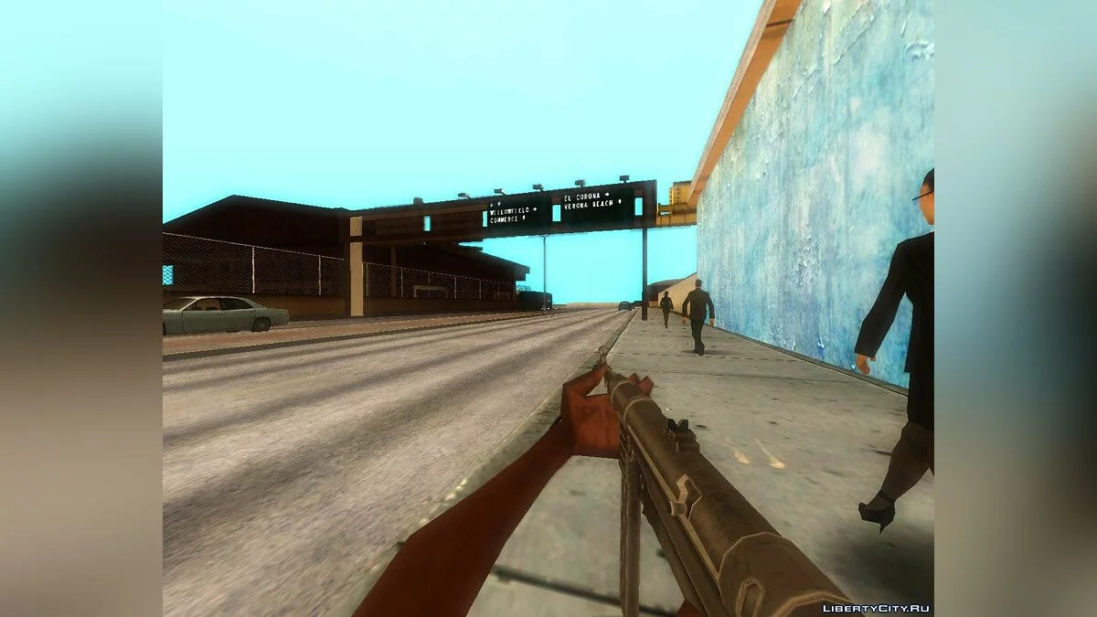 Вид от первого лица v3.0 (by BoPoH) / GTA San Andreas