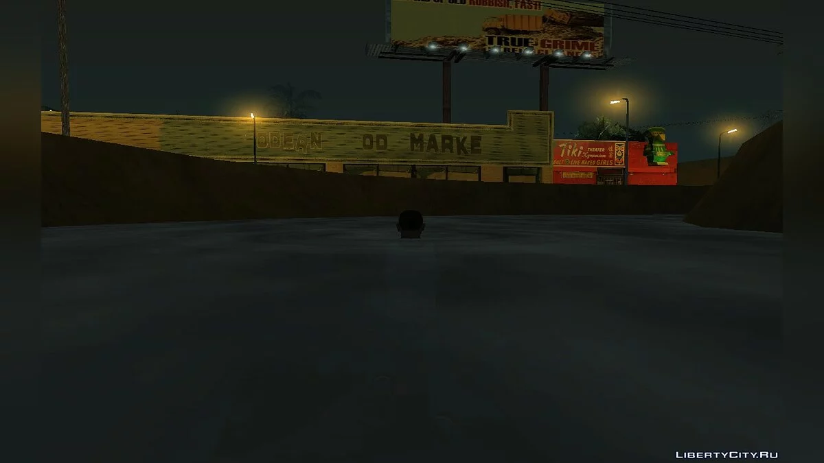 Вода в первом бассейне в Восточном Лос-Сантосе / GTA San Andreas