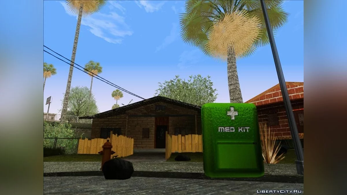 Новые пикапы / GTA San Andreas