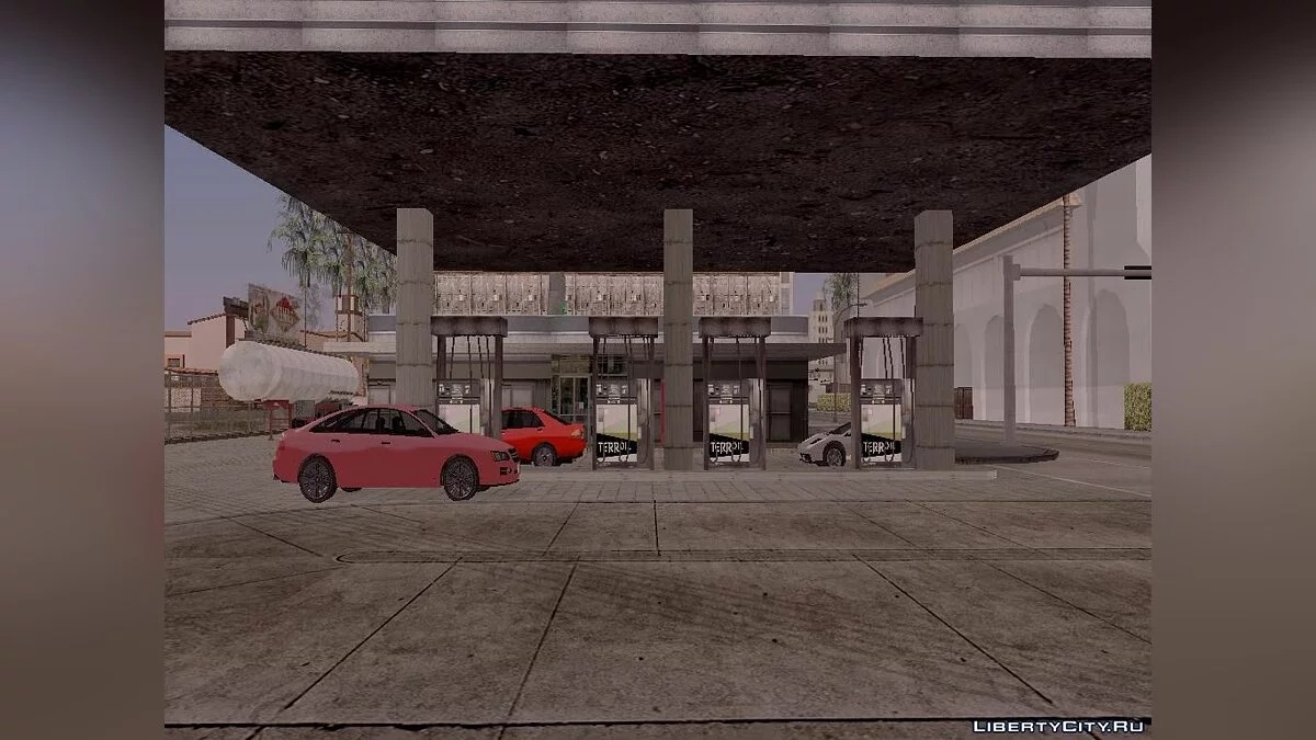 New oil station in Idlewood / GTA San Andreas
