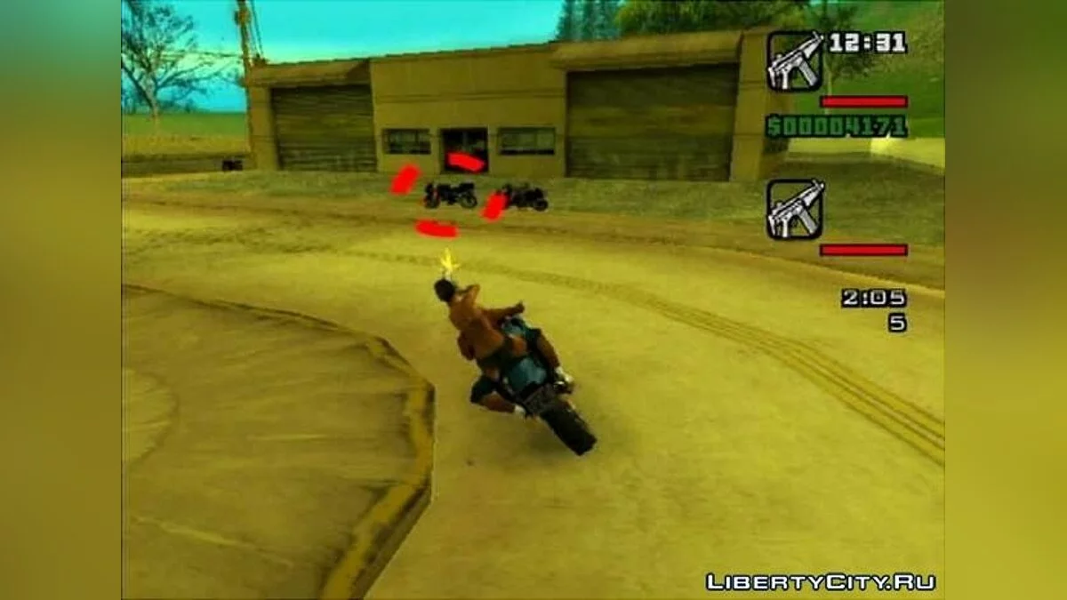 Сборка для игры вдвоём на одной клавиатуре / GTA San Andreas
