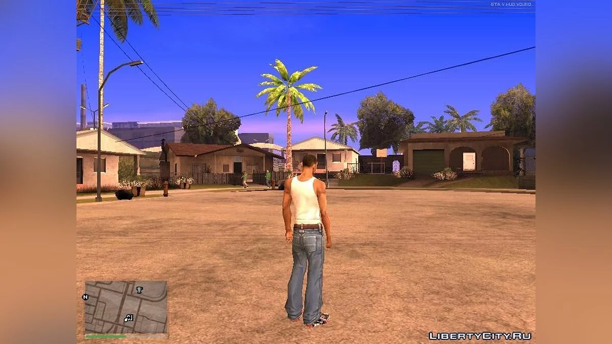 GTA V HUD (PS4 Editon) / GTA San Andreas