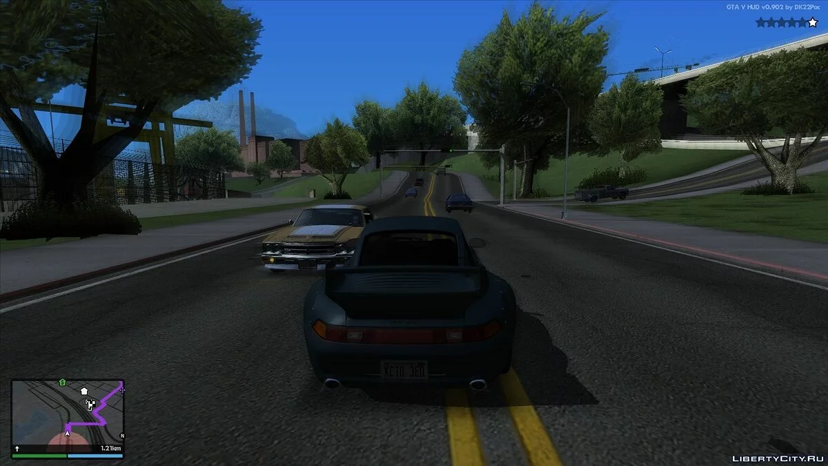 GTA V HUD v0.910 by DK22Pac	  / GTA San Andreas