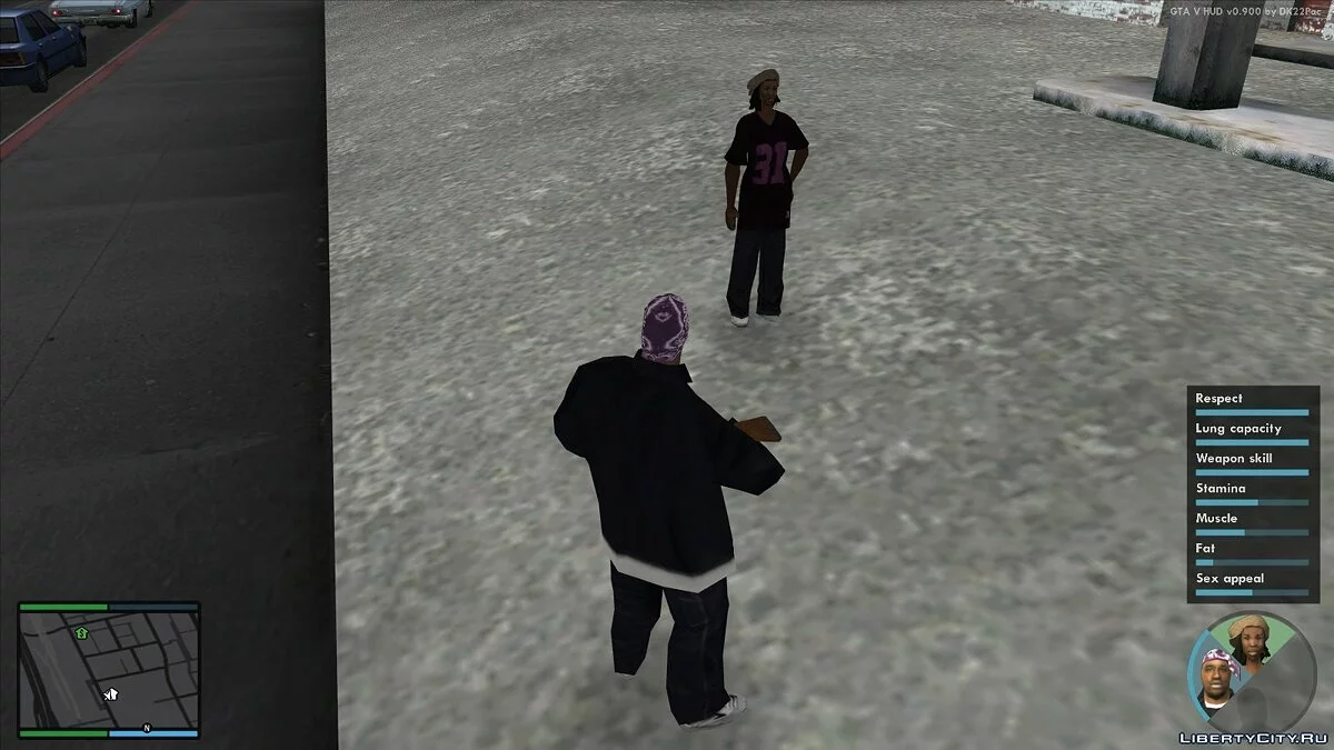 GTA V HUD v0.910 by DK22Pac	  / GTA San Andreas