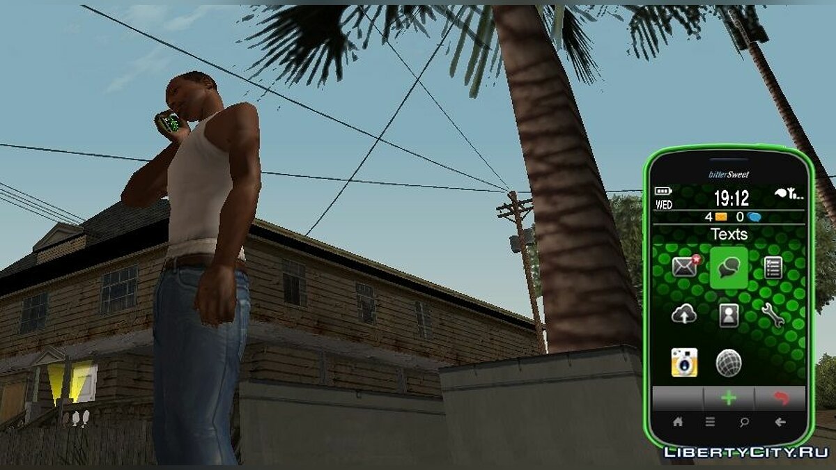 Скачать GTA V Phone next-gen pack для GTA San Andreas