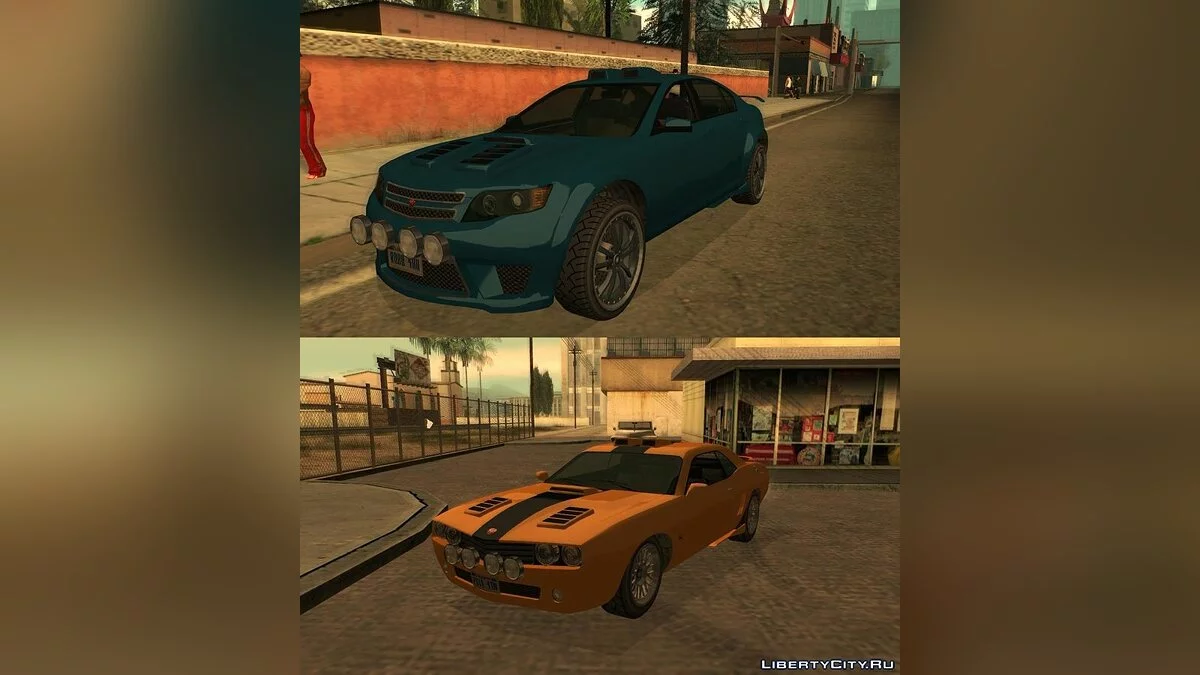 GTA V Tuning Parts / GTA San Andreas