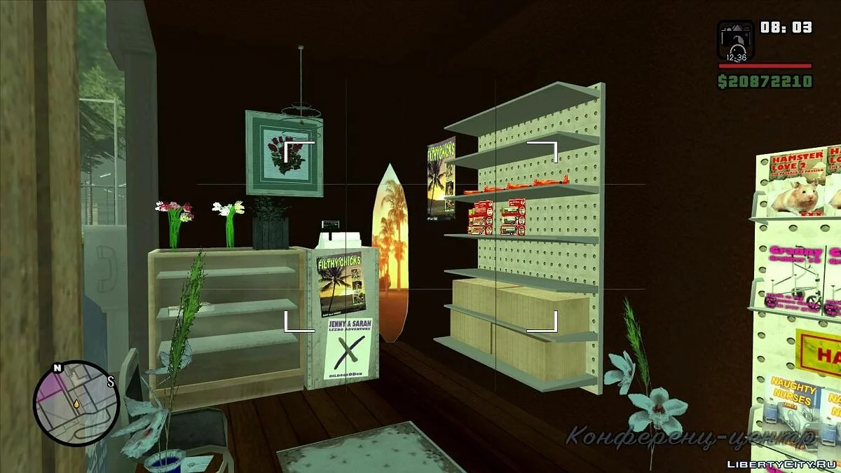 Open House. "Цветочный магазин" / GTA San Andreas