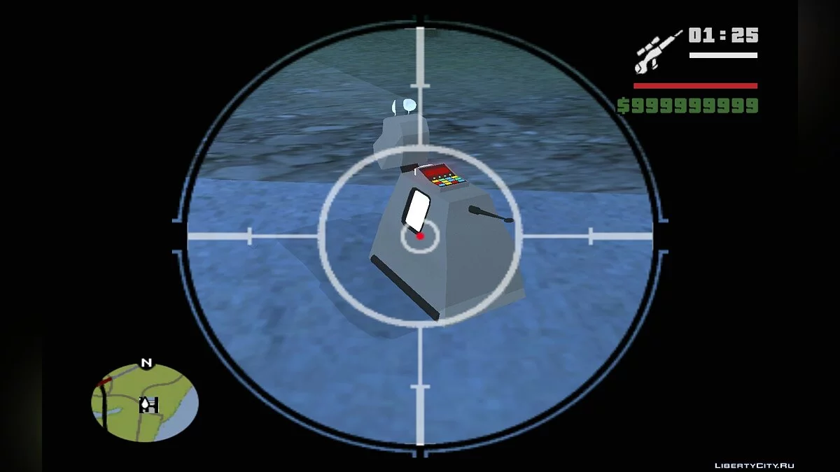 Доктор Кто: Вторжение Далеков v 2.5 / GTA San Andreas