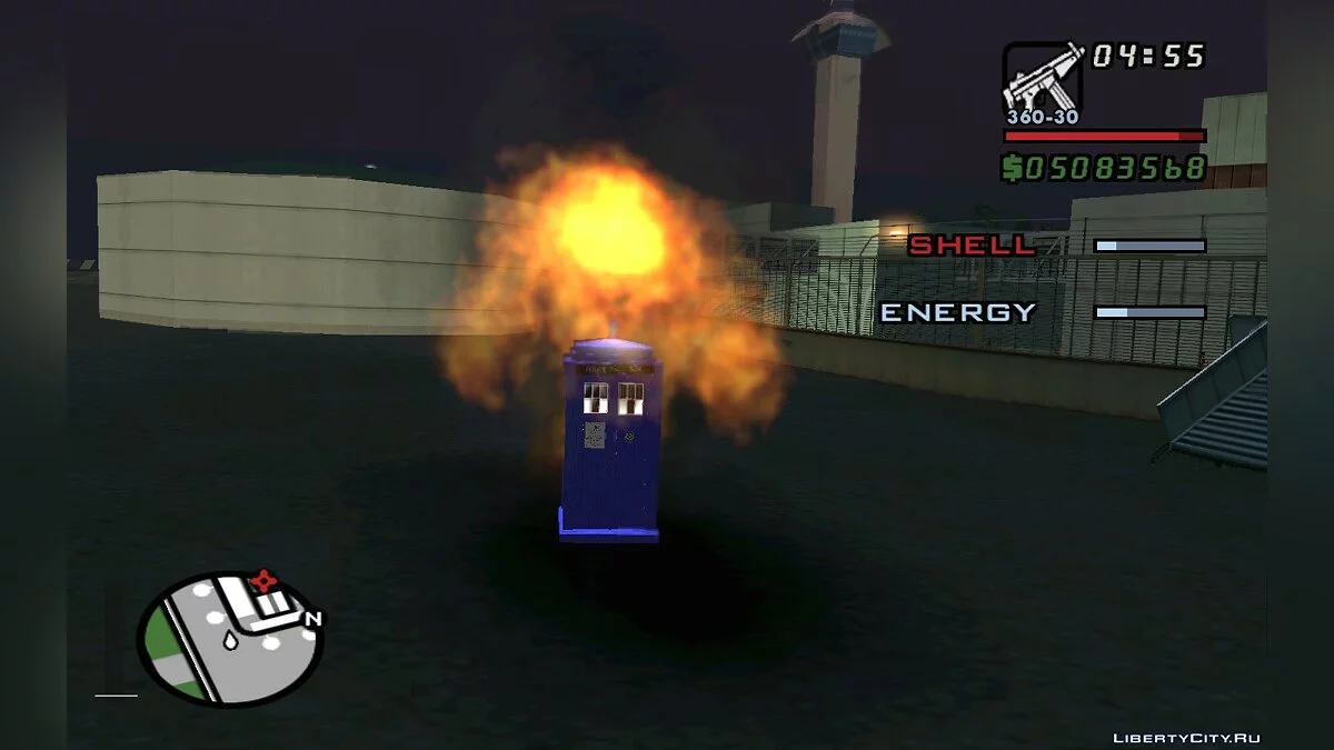 Доктор Кто: Вторжение Далеков v 2.5 / GTA San Andreas