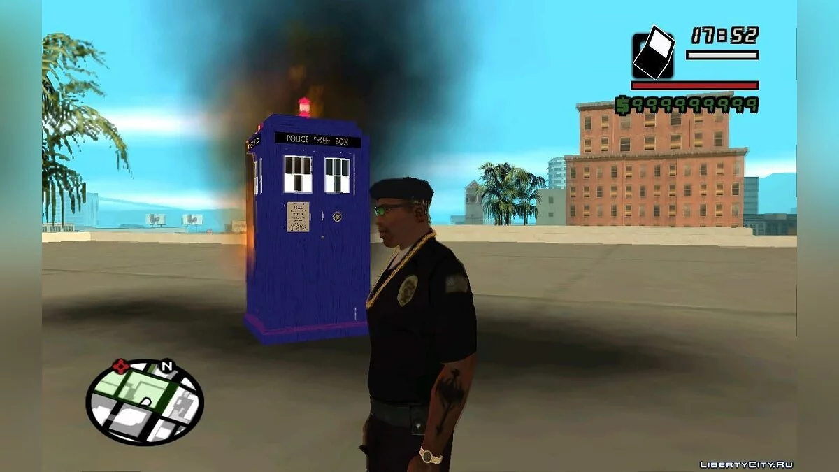 Доктор Кто: Вторжение Далеков v 2.5 / GTA San Andreas