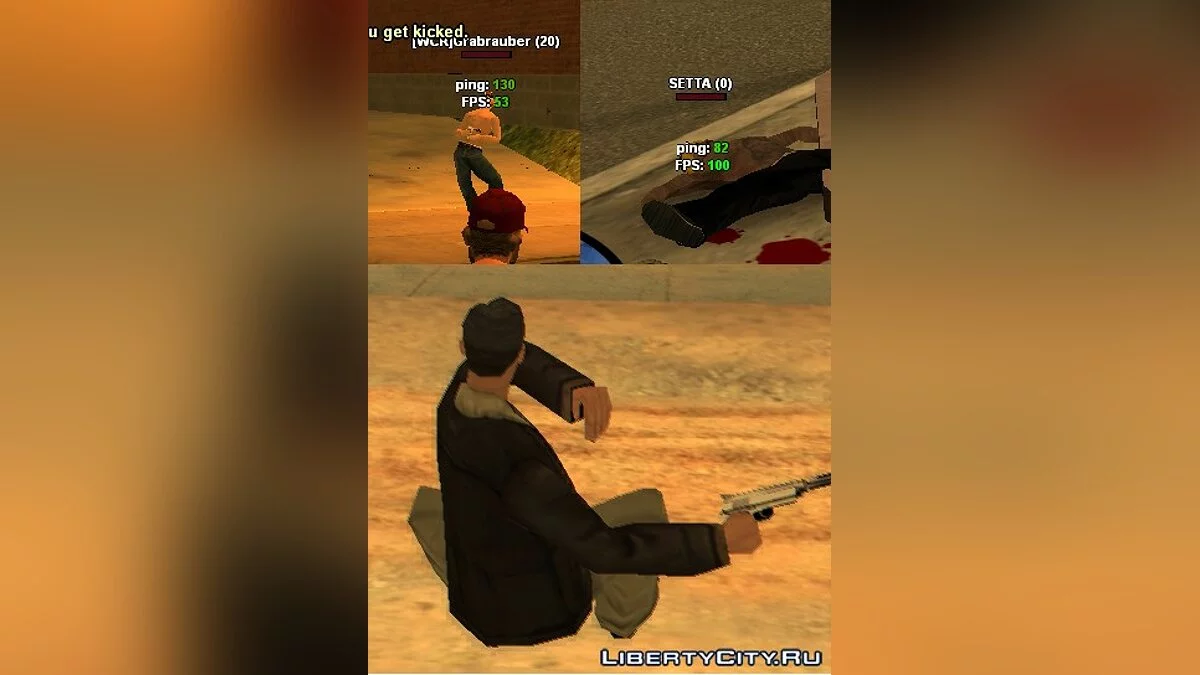 VC2SA Animations 1.0. / GTA San Andreas