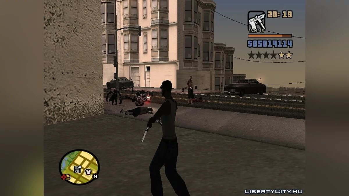 GTA SA: Third style HUD / GTA San Andreas