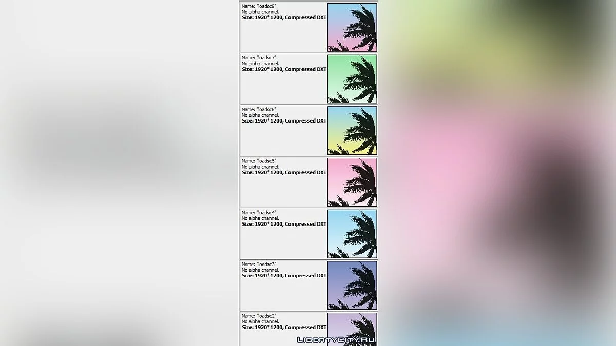GTA Vice City Style Loadscreen	  / GTA San Andreas