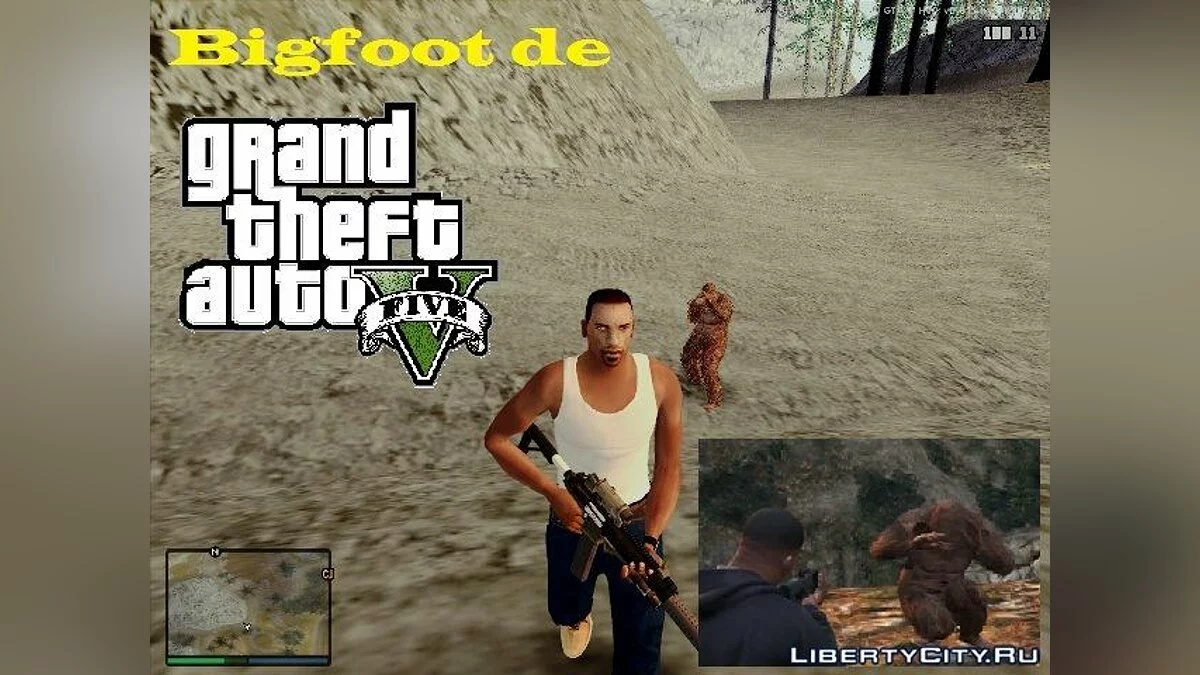 Bigfoot de GTA V / GTA San Andreas