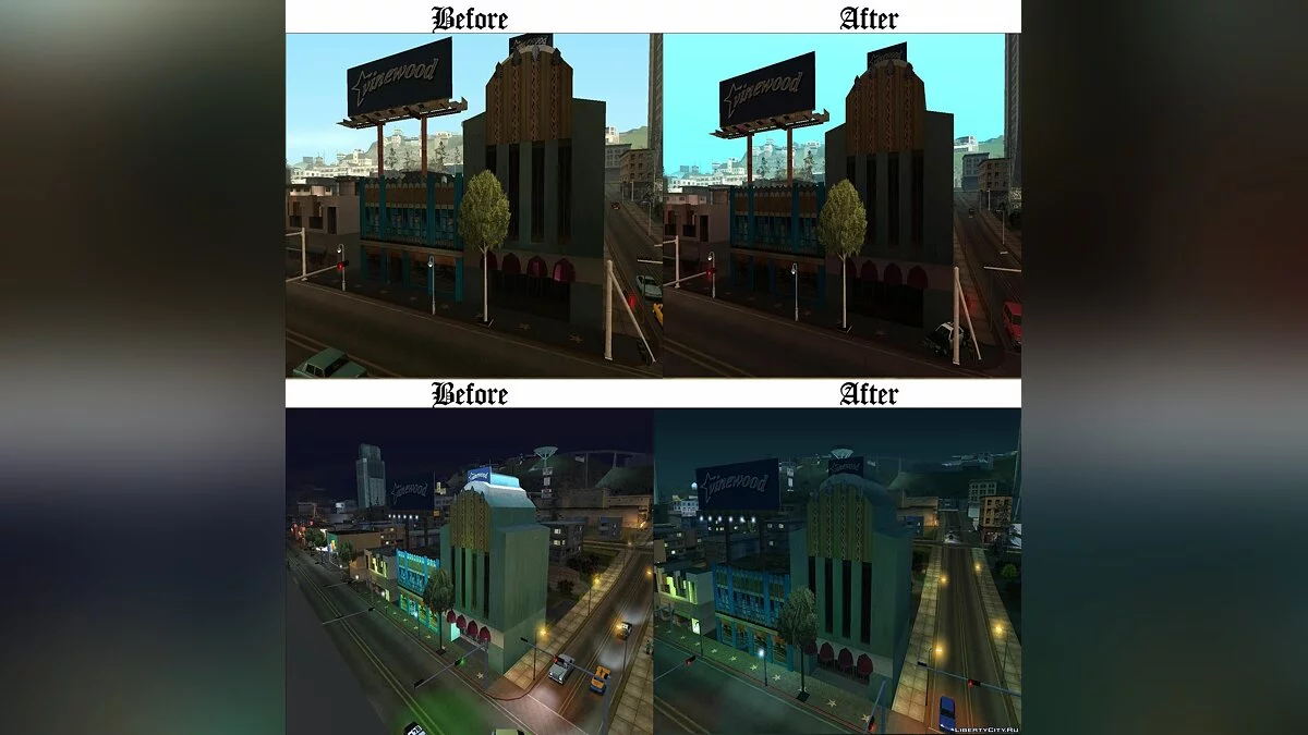 Vertex Colour Fixes + Improvements / GTA San Andreas