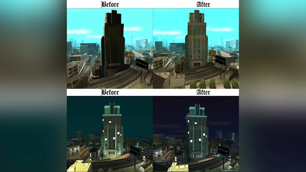 Vertex Colour Fixes + Improvements / GTA San Andreas