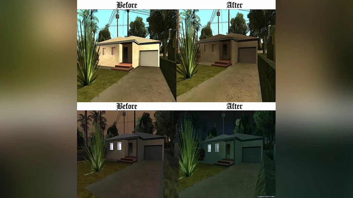 Vertex Colour Fixes + Improvements / GTA San Andreas