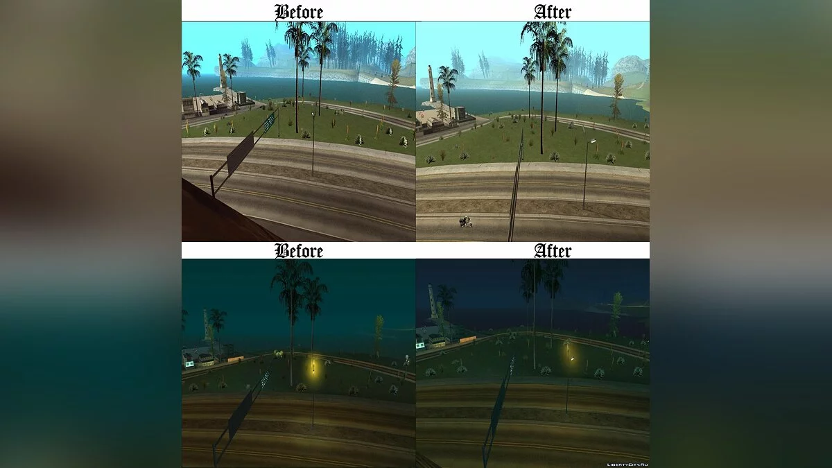 Vertex Colour Fixes + Improvements / GTA San Andreas