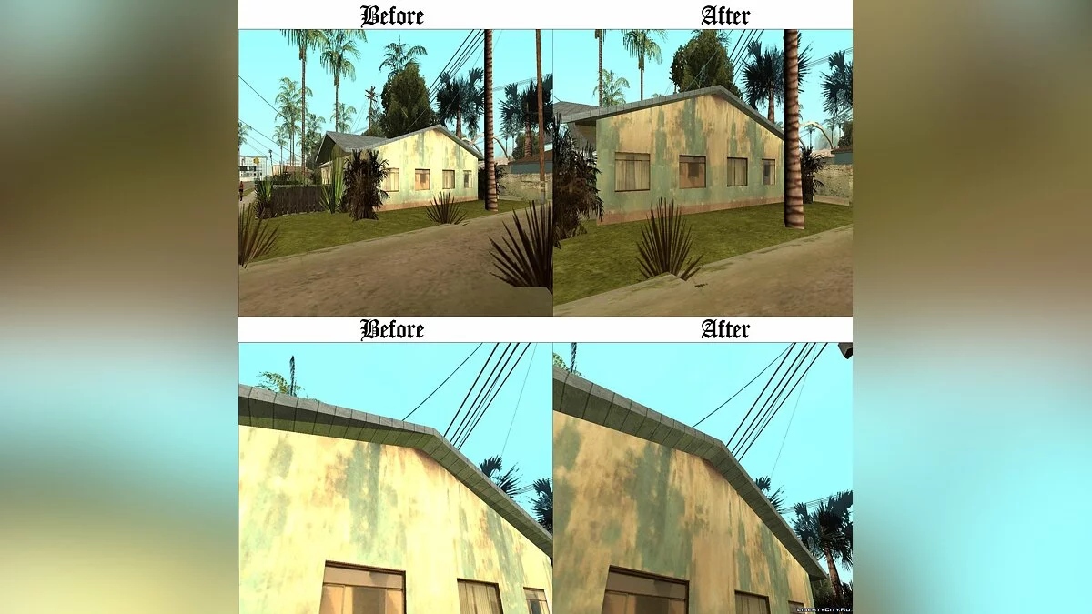 Vertex Colour Fixes + Improvements / GTA San Andreas