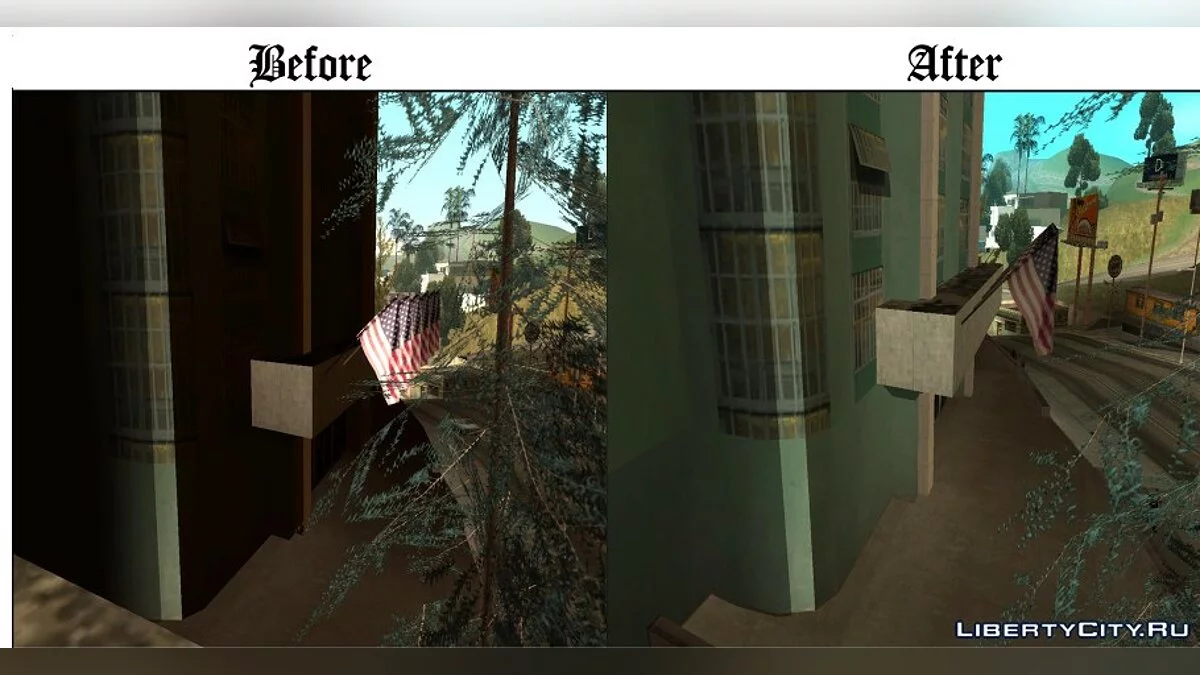 Vertex Colour Fixes + Improvements / GTA San Andreas