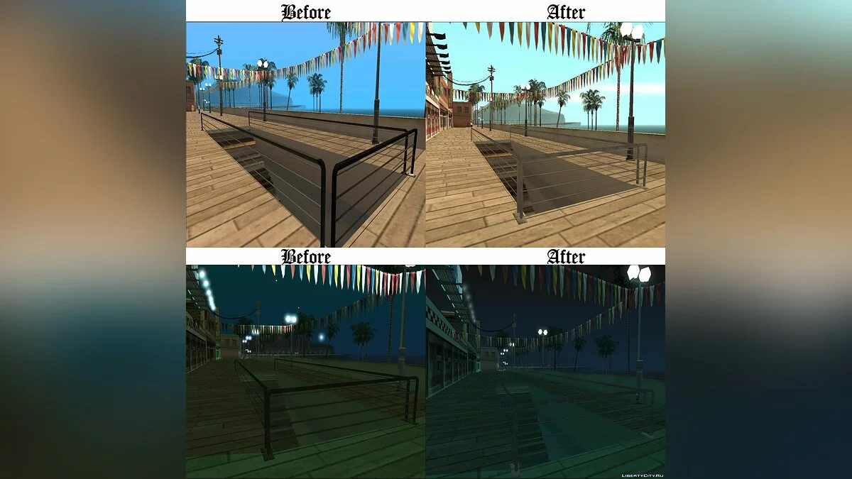 Vertex Colour Fixes + Improvements / GTA San Andreas