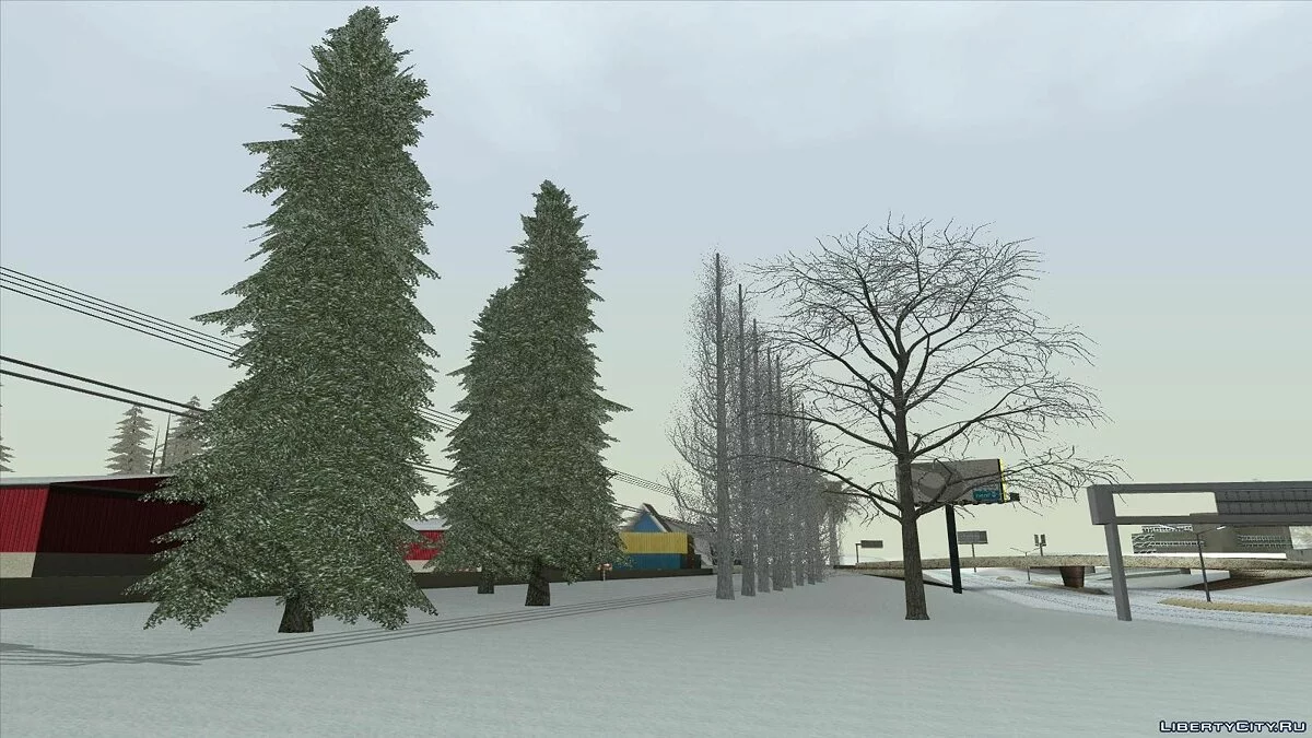 Behind Space Of Realities - White silence / GTA San Andreas