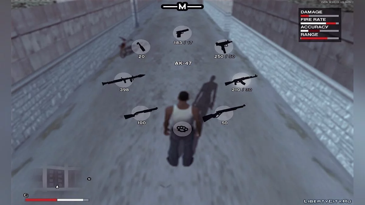 Addon For GTA V Hud v0.925 by DK22Pac / GTA San Andreas