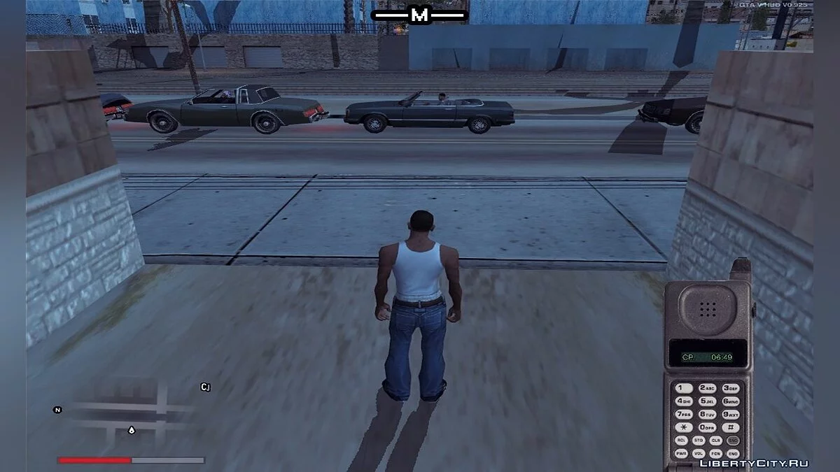 Addon For GTA V Hud v0.925 by DK22Pac / GTA San Andreas