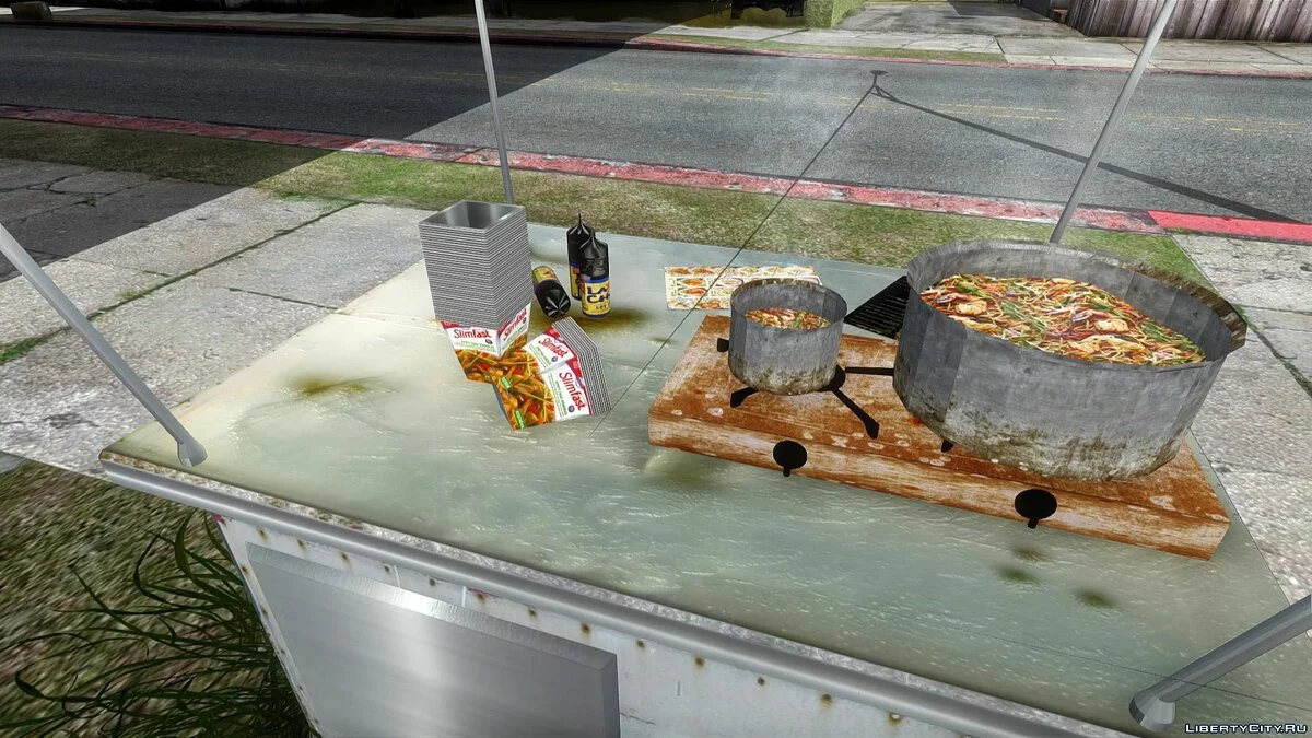 Food carts / GTA San Andreas