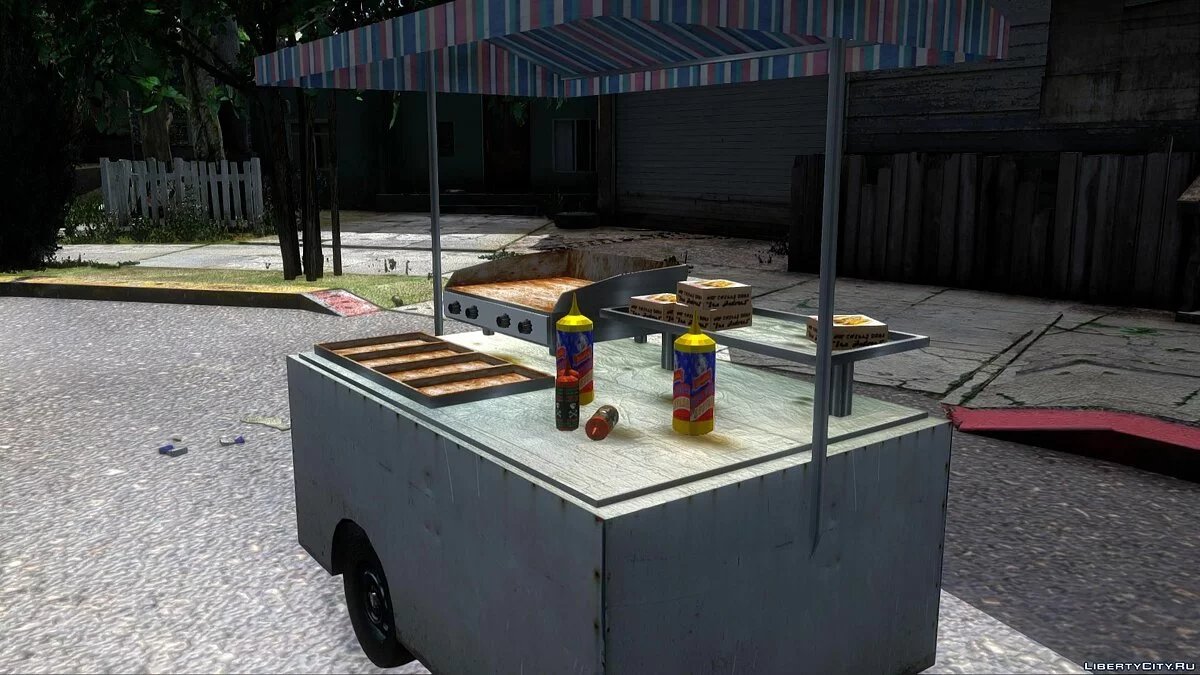 Food carts / GTA San Andreas