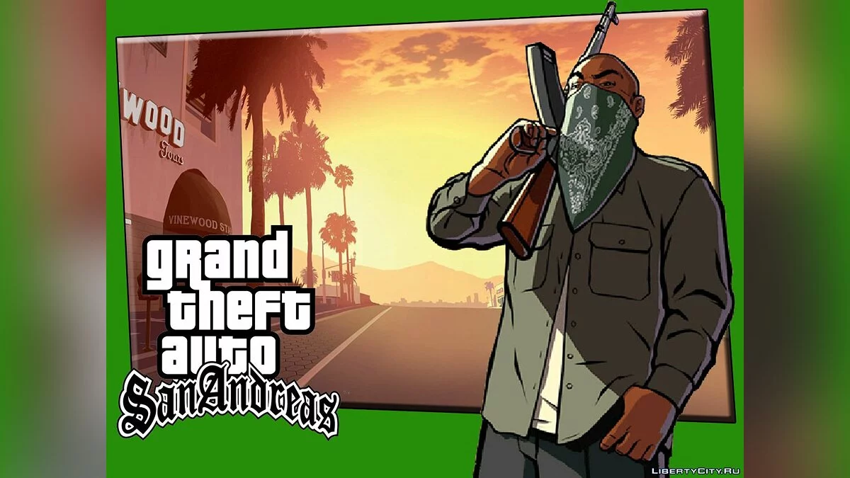Загрузочные экраны для GTA SA в стиле GTA 5 / GTA San Andreas