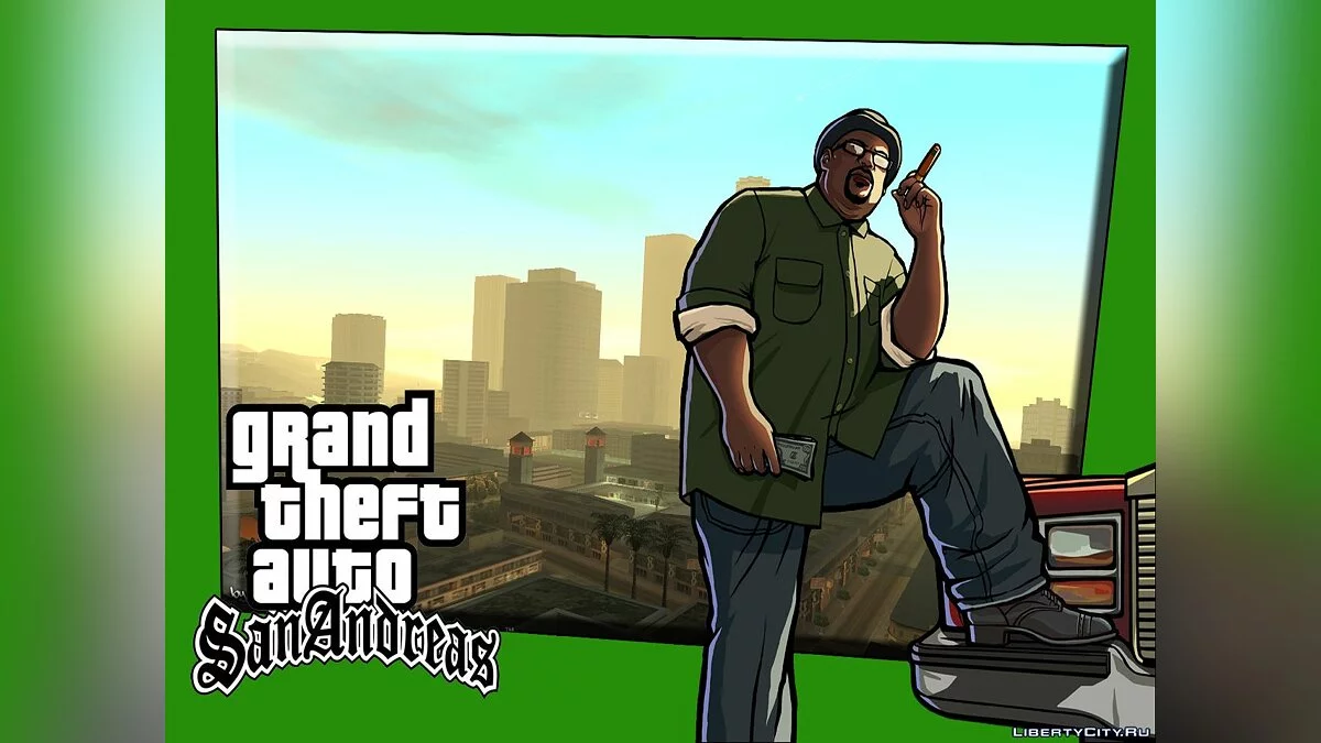 Загрузочные экраны для GTA SA в стиле GTA 5 / GTA San Andreas