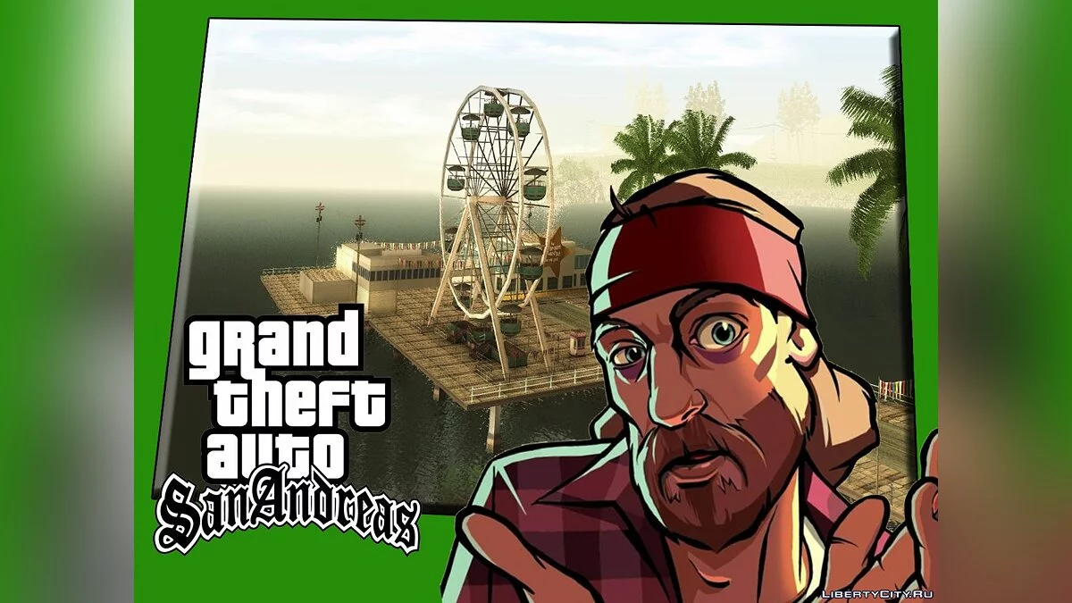 Загрузочные экраны для GTA SA в стиле GTA 5 / GTA San Andreas