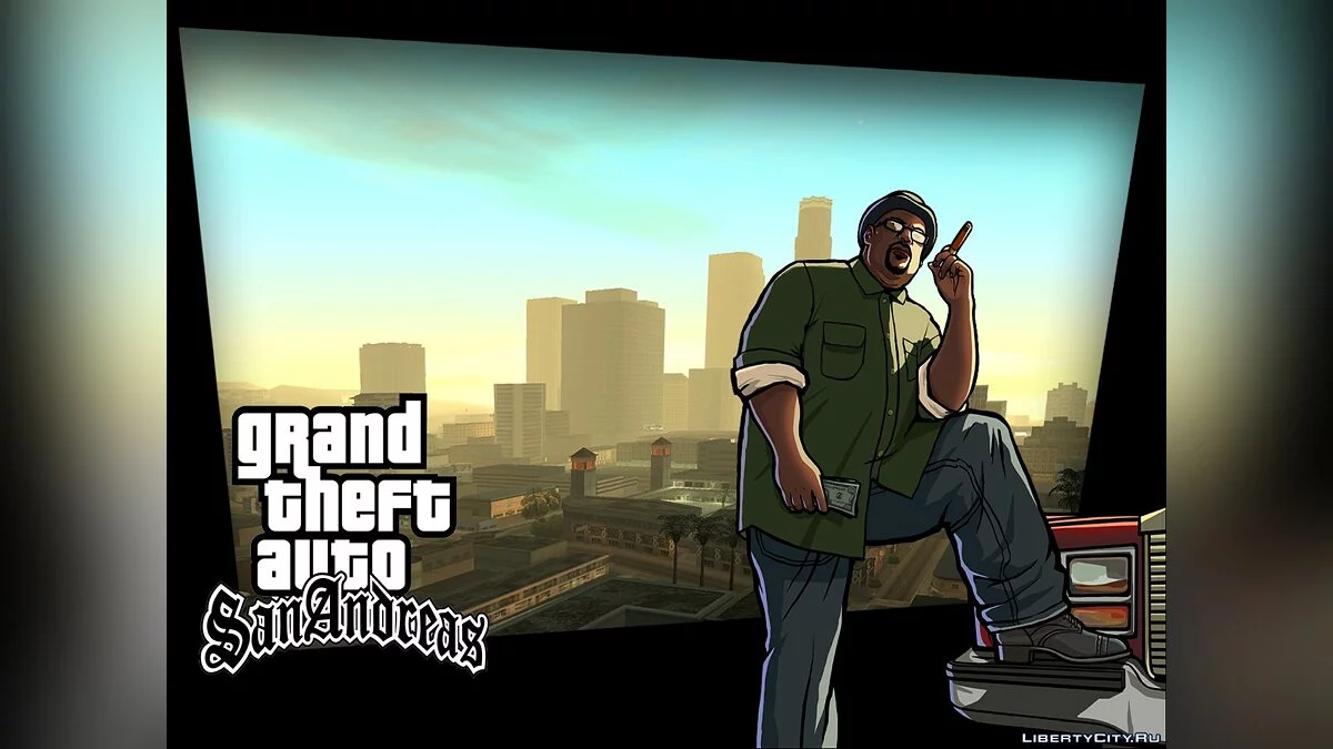Загрузочные экраны в стиле GTA 5 для GTA SA V 2.0 / GTA San Andreas