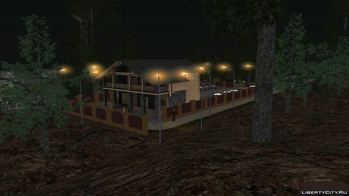 Коттедж на горе в Южном / GTA San Andreas