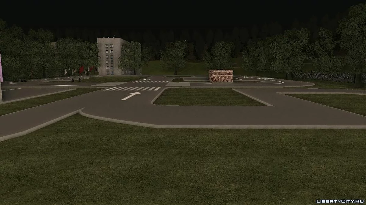 Новая Автошкола с интерьером в Южном / GTA San Andreas