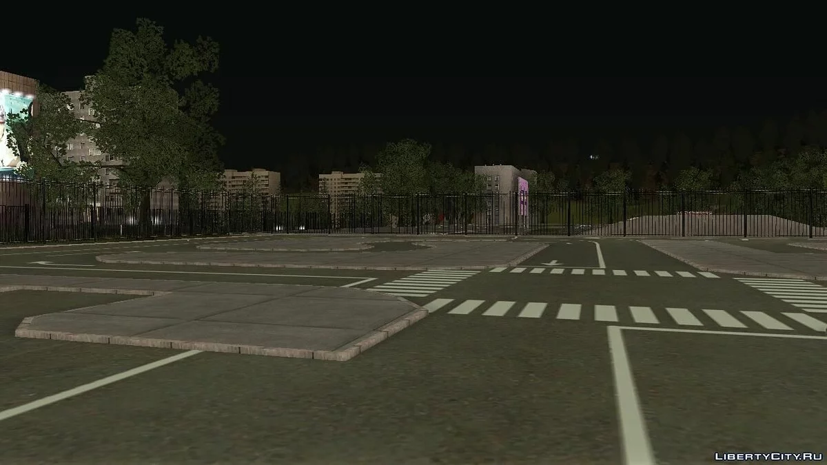Новая Автошкола с интерьером в Южном / GTA San Andreas
