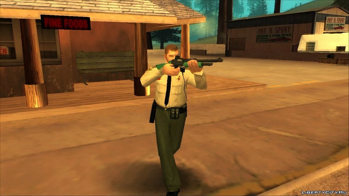 LSPD & LSCSD модпак / GTA San Andreas