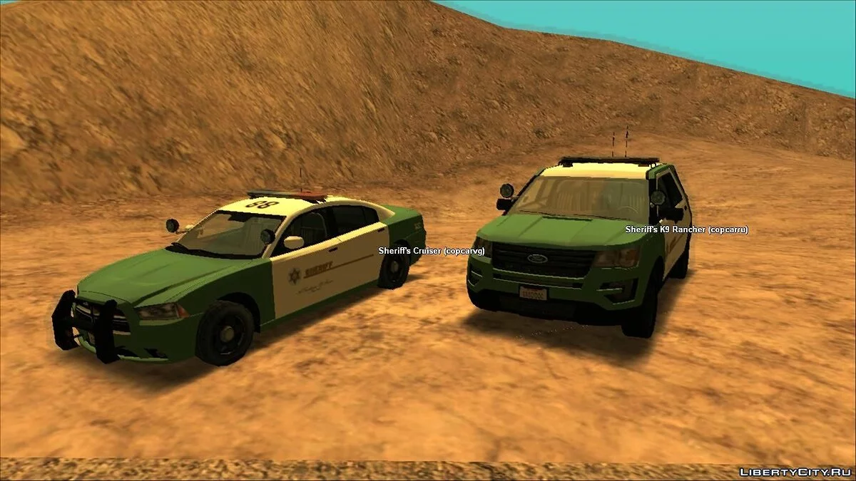 LSPD & LSCSD модпак / GTA San Andreas