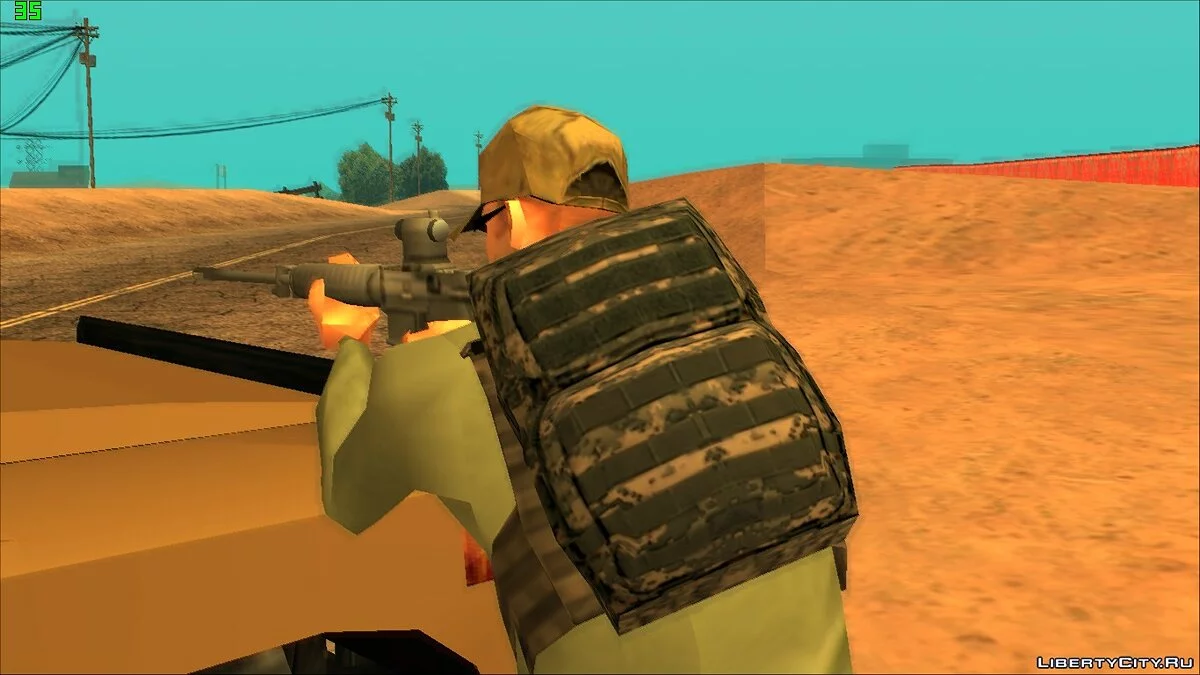 MOLLE Backpack > LQ парашют / GTA San Andreas