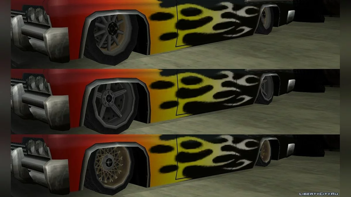 Колёса для GTA SA / GTA San Andreas